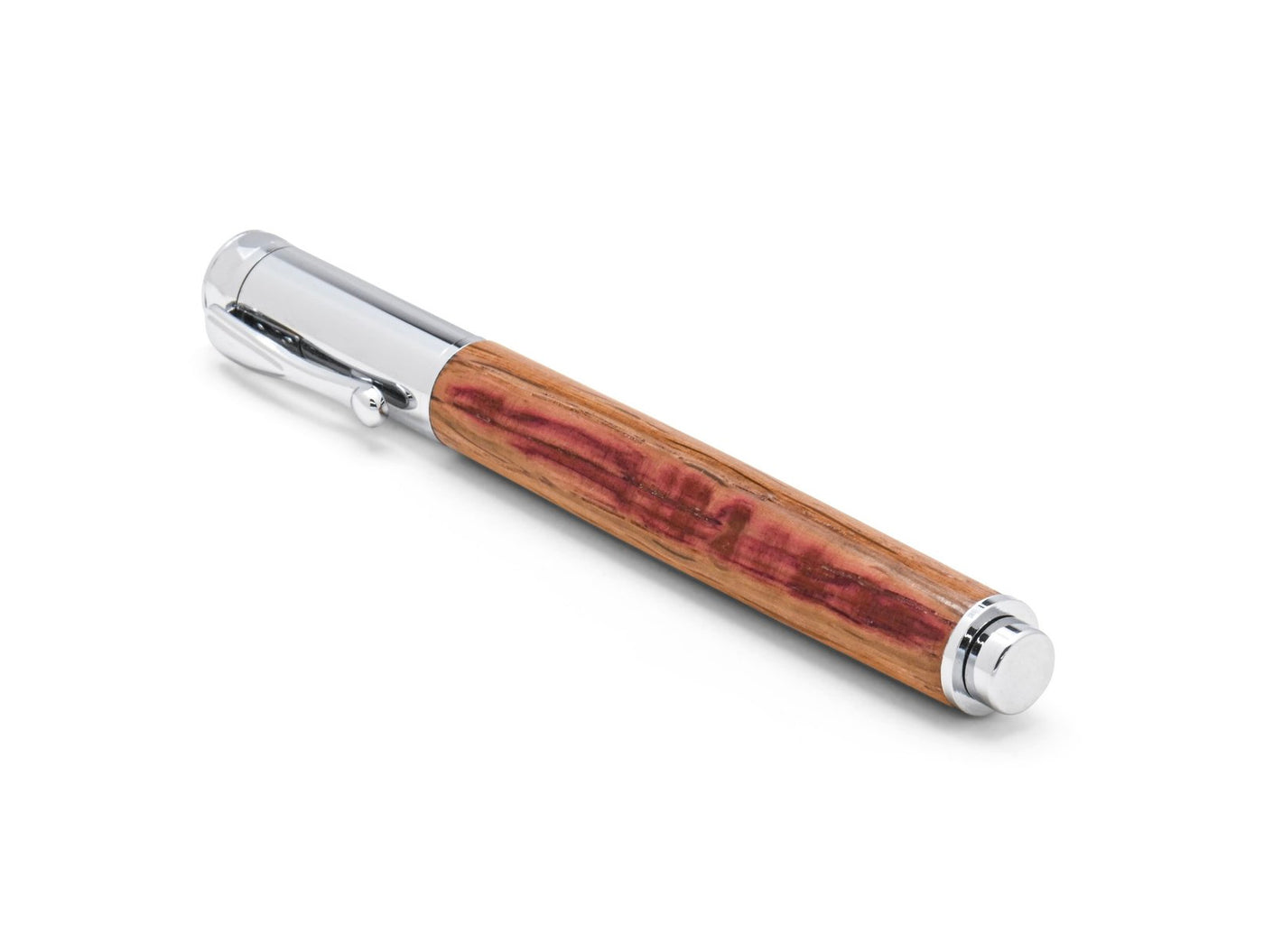 Wine Barrel Chrome Rollerball Pen
