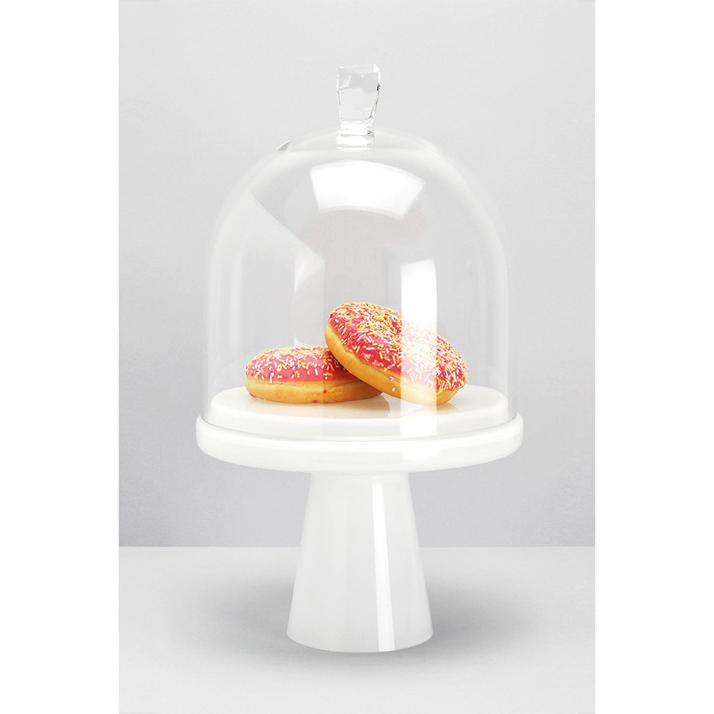 Small Glass Cake Stand by SUGAAR SUGAAR | Julia Moss Designs