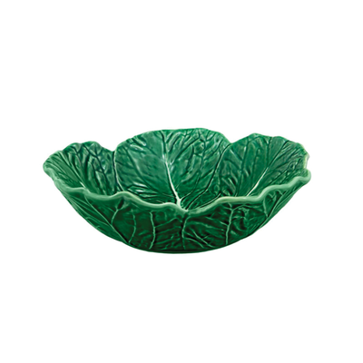Green Cabbage Bowl , Bordallo Pinheiro, Bowls- Julia Moss Designs