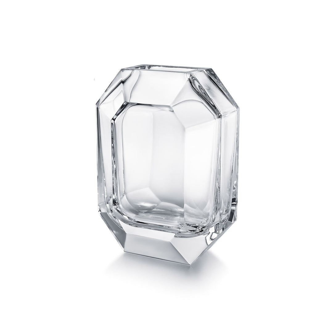 Baccarat Crystal Octogone Vase | Julia Moss Designs