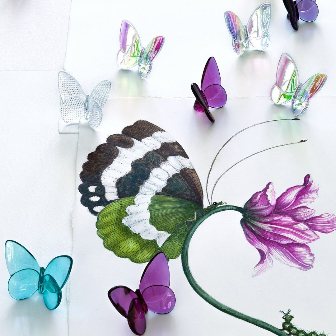 Baccarat Lucky Papillon Crystal Butterfly | Julia Moss Designs