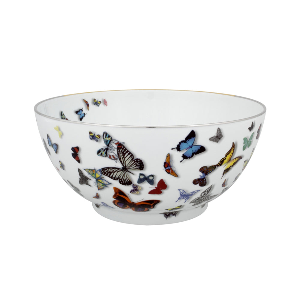 Butterfly Parade Salad Bowl , Christian LaCroix, Bowls- Julia Moss Designs
