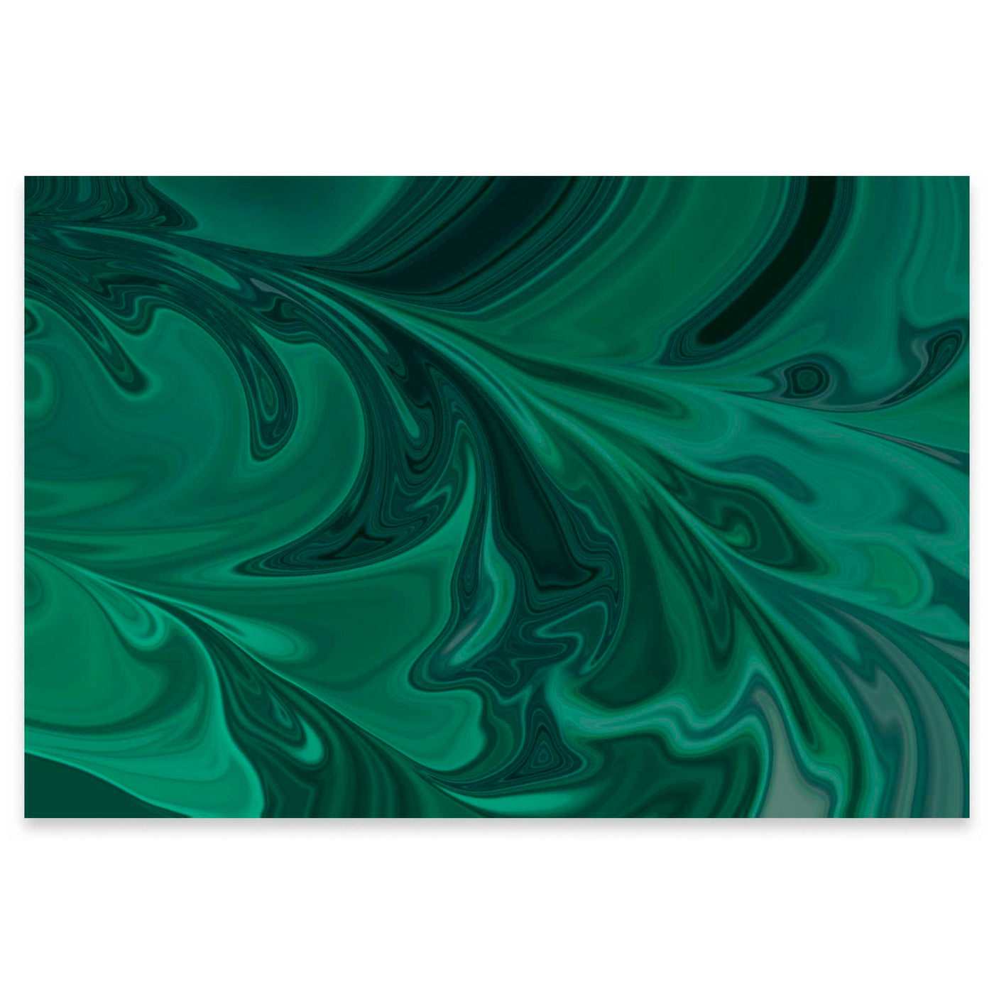 JMD Paper Placemats, Emerald Green Marble , JMD Paper, Placemats- Julia Moss Designs