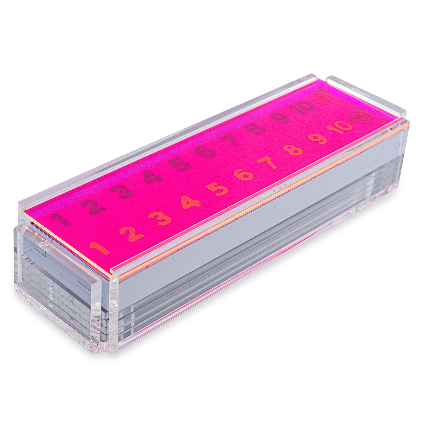 Pink Rummikub Neon Pink Rummikub by Luxe Dominos | Julia Moss Designs