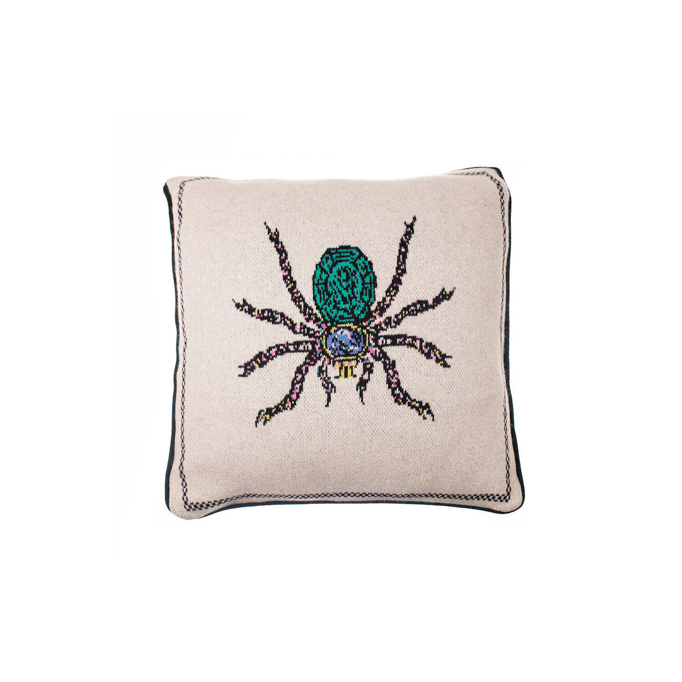 Spider Cashmere Pillow by Saved NY 