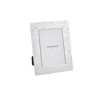 Large Silver-Plated Graffiti Picture Frame , Christofle, Frames- Julia Moss Designs
