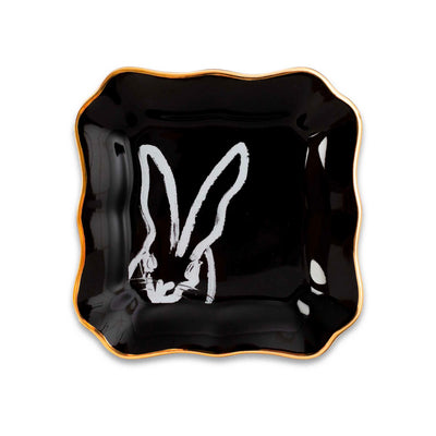 Bunny Portrait Plates , Hunt Slonem, Catchalls- Julia Moss Designs