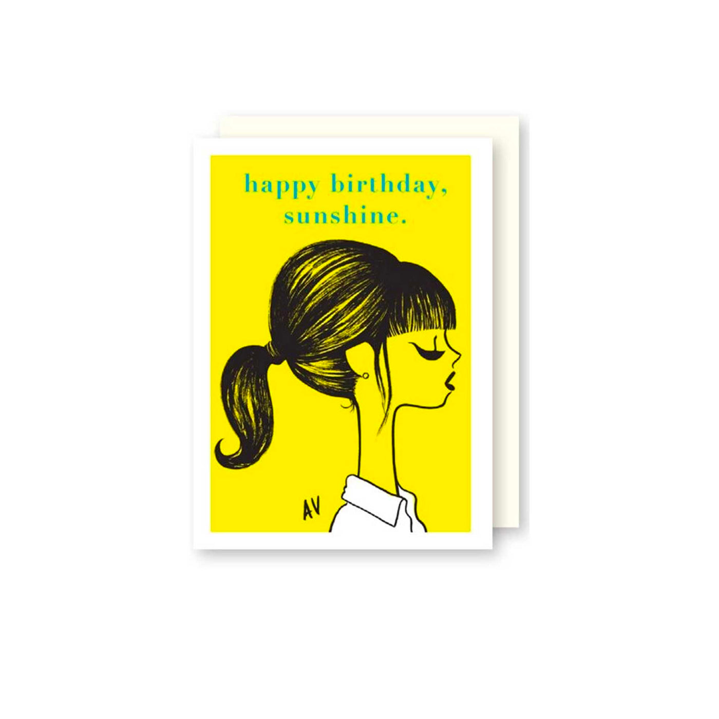 Happy Birthday Sunshine Enclosure Card , J. Falkner, Cards- Julia Moss Designs