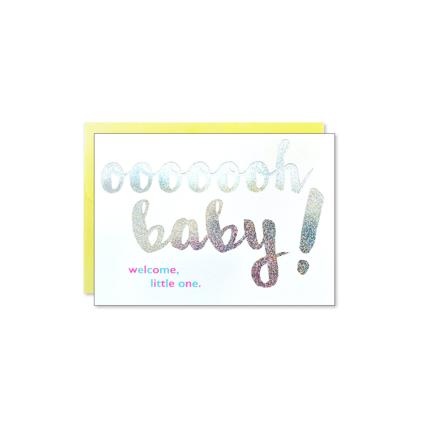 Oooh Baby Welcome Card , J. Falkner, Cards- Julia Moss Designs