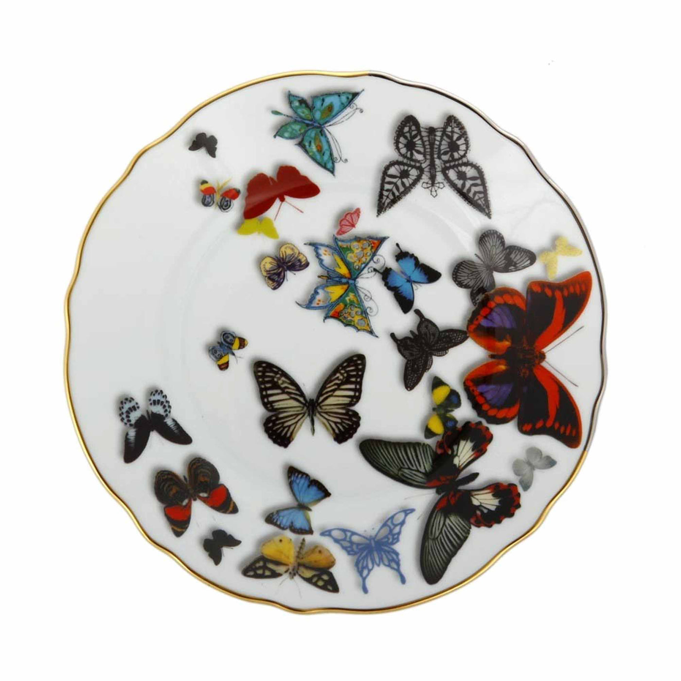Butterfly Parade Bread & Butter Plate , Christian LaCroix, Plates- Julia Moss Designs