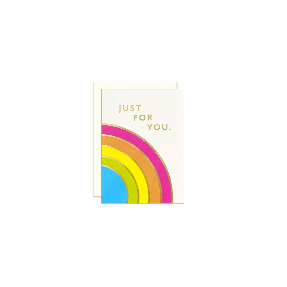 Rainbow For You Mini Card , J. Falkner, Cards- Julia Moss Designs