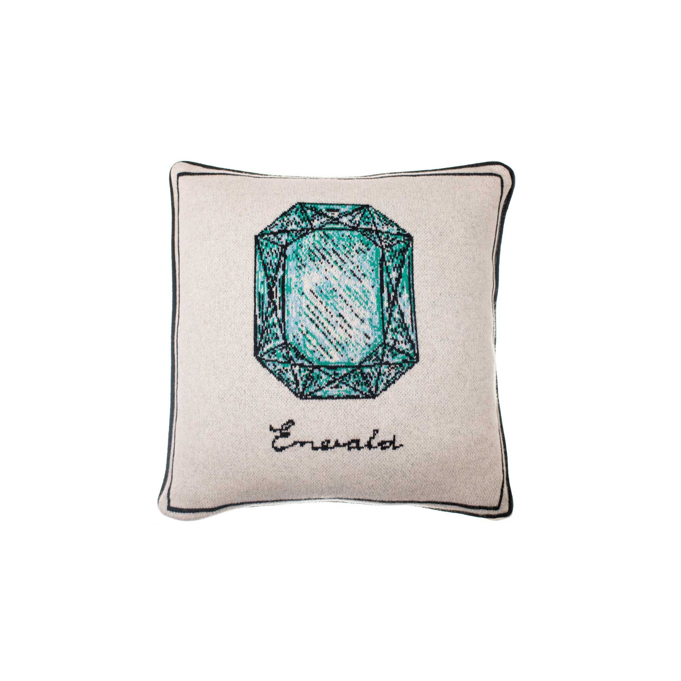 Fee Greening Emerald Pillow , Saved NY, Pillows + Cushions- Julia Moss Designs