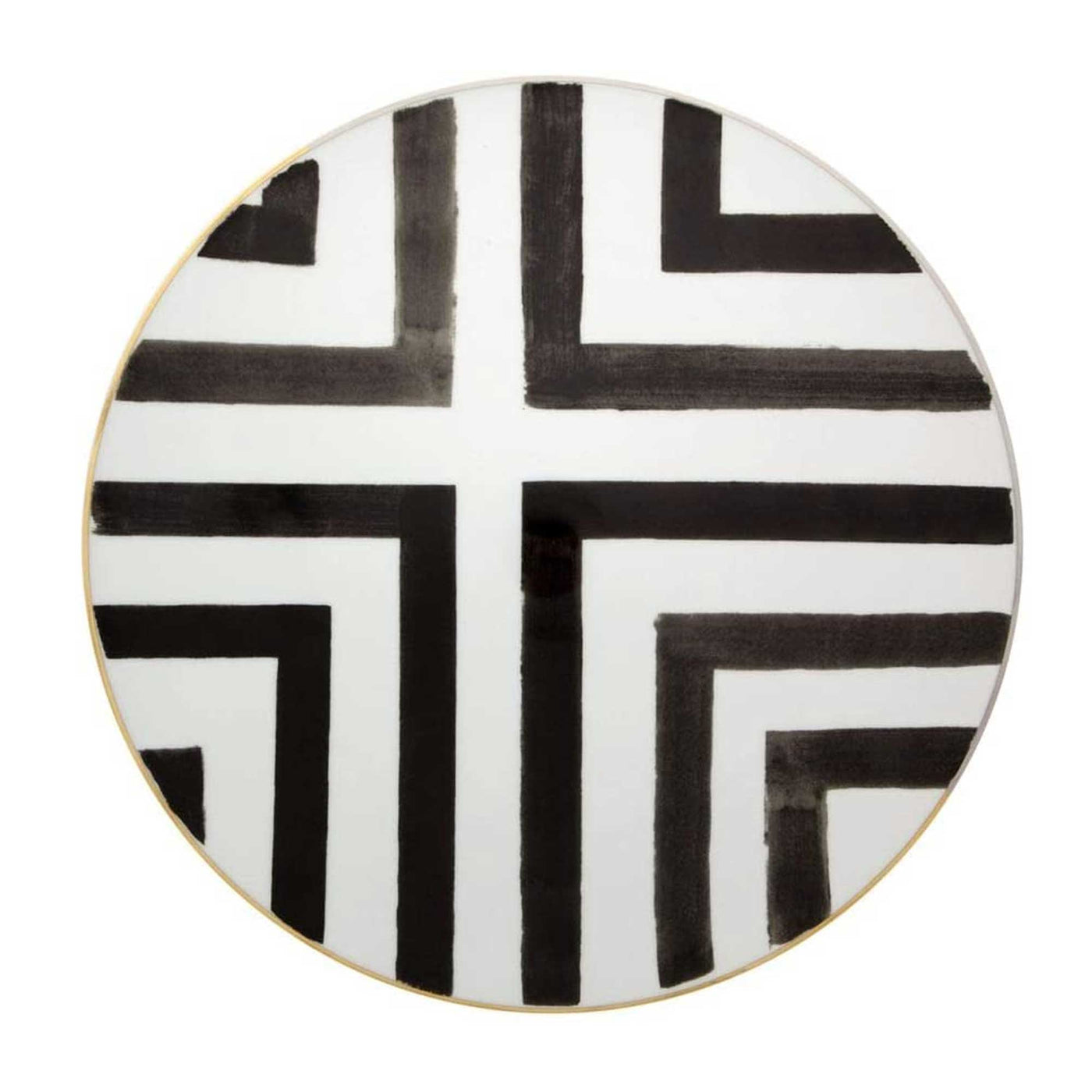 Sol Y Sombra Charger Plate , Christian LaCroix, Plates- Julia Moss Designs