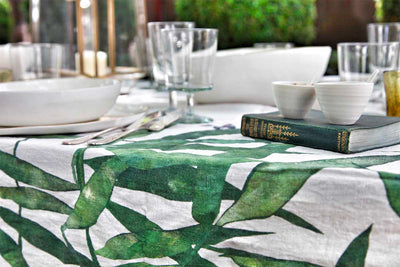 Les Palmiers Tablecloth by Summerill & Bishop | Julia Moss Designs