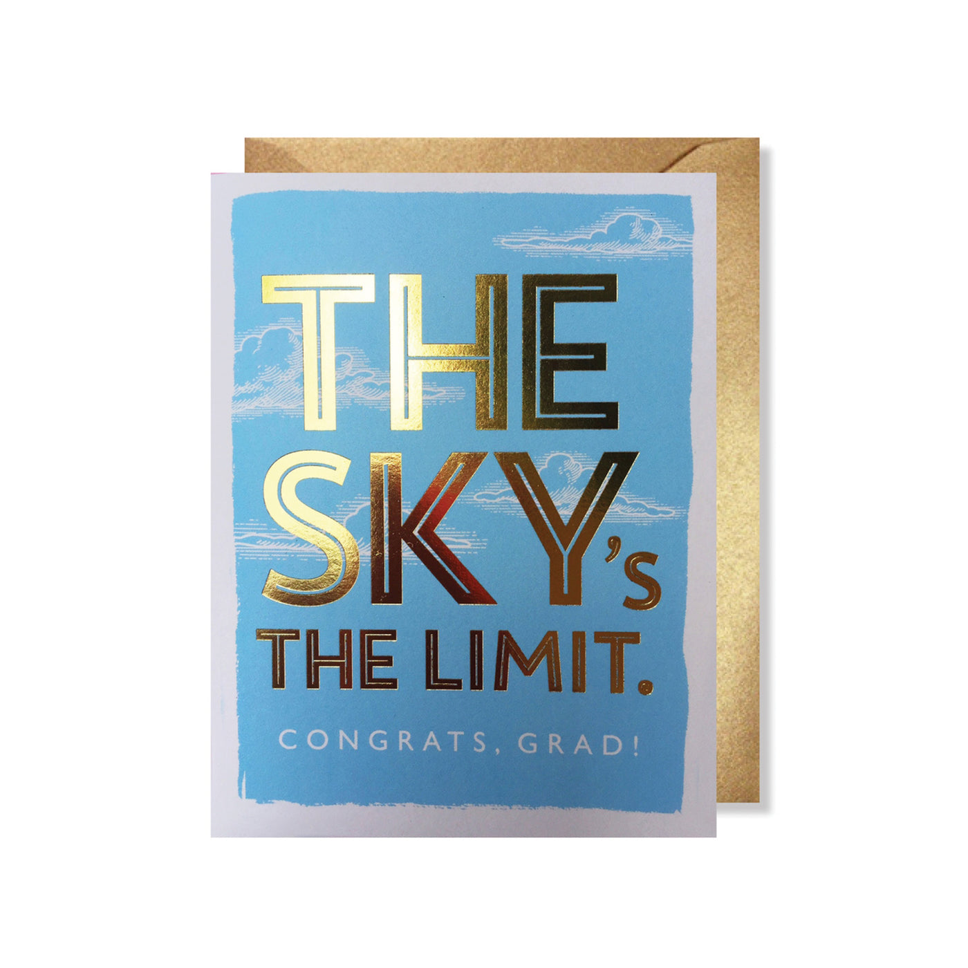 Sky's the Limit Graduation Card