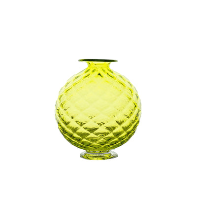 Optic Sphere Vase in Olive by Andy Koupal