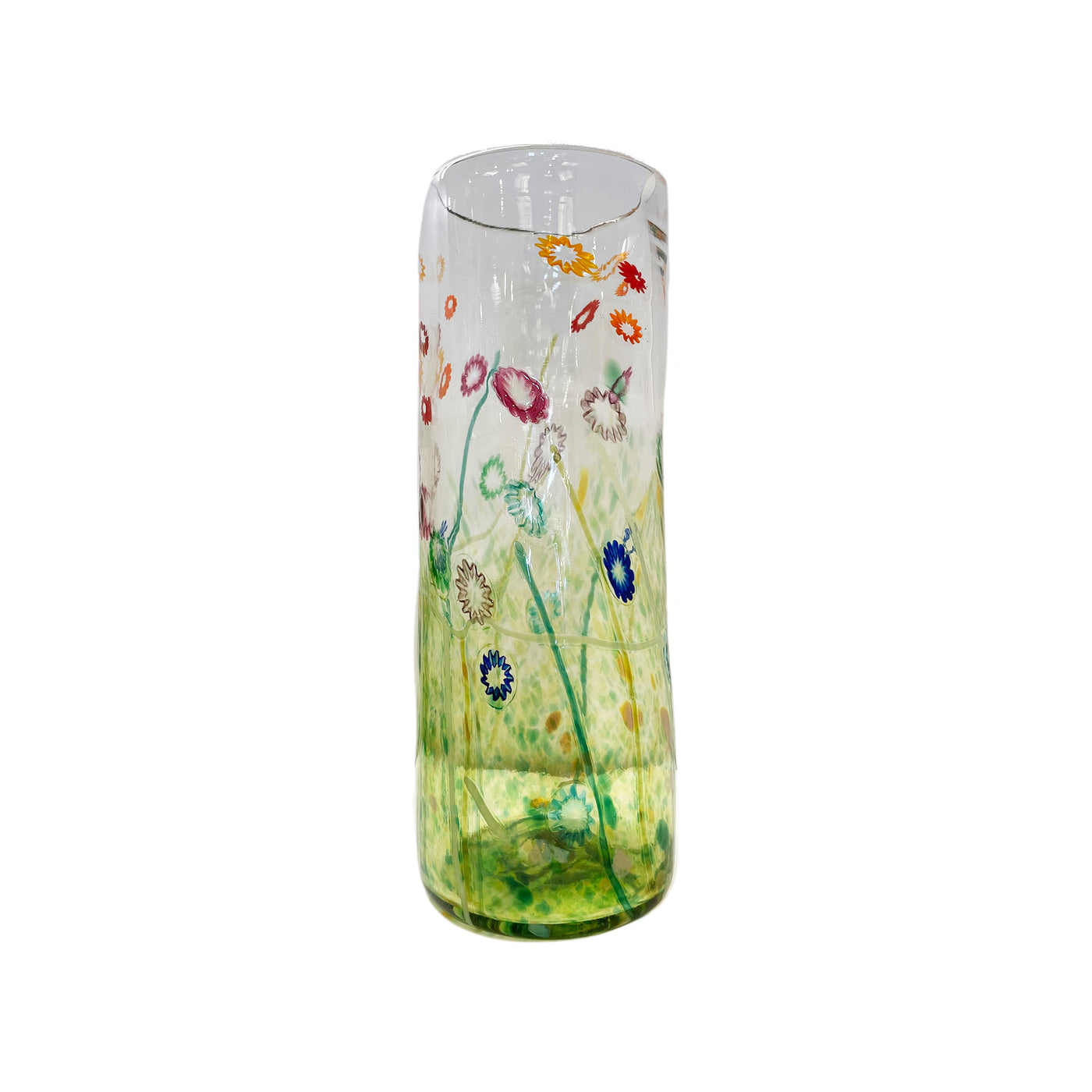 Monet Tall Floral Vase by Stover Glass | Julia Moss Designs