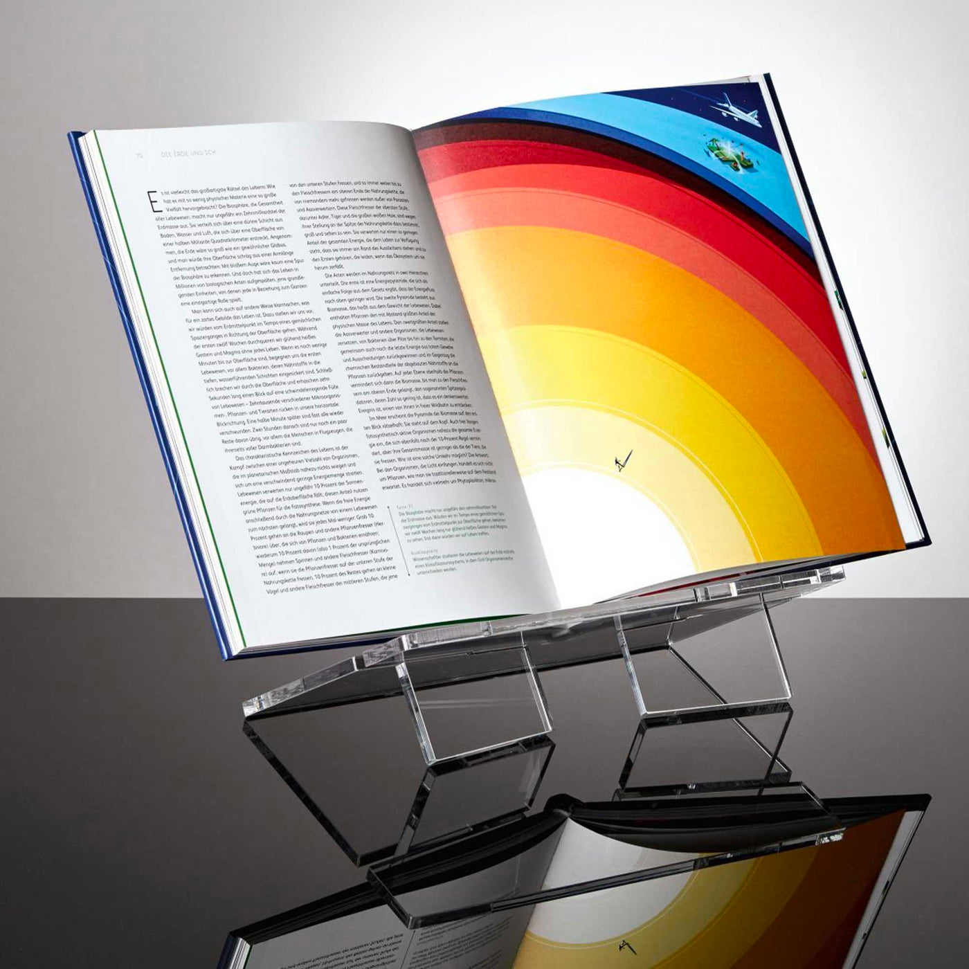 Clear Acrylic Bookstand , TASCHEN, Office Decor- Julia Moss Designs