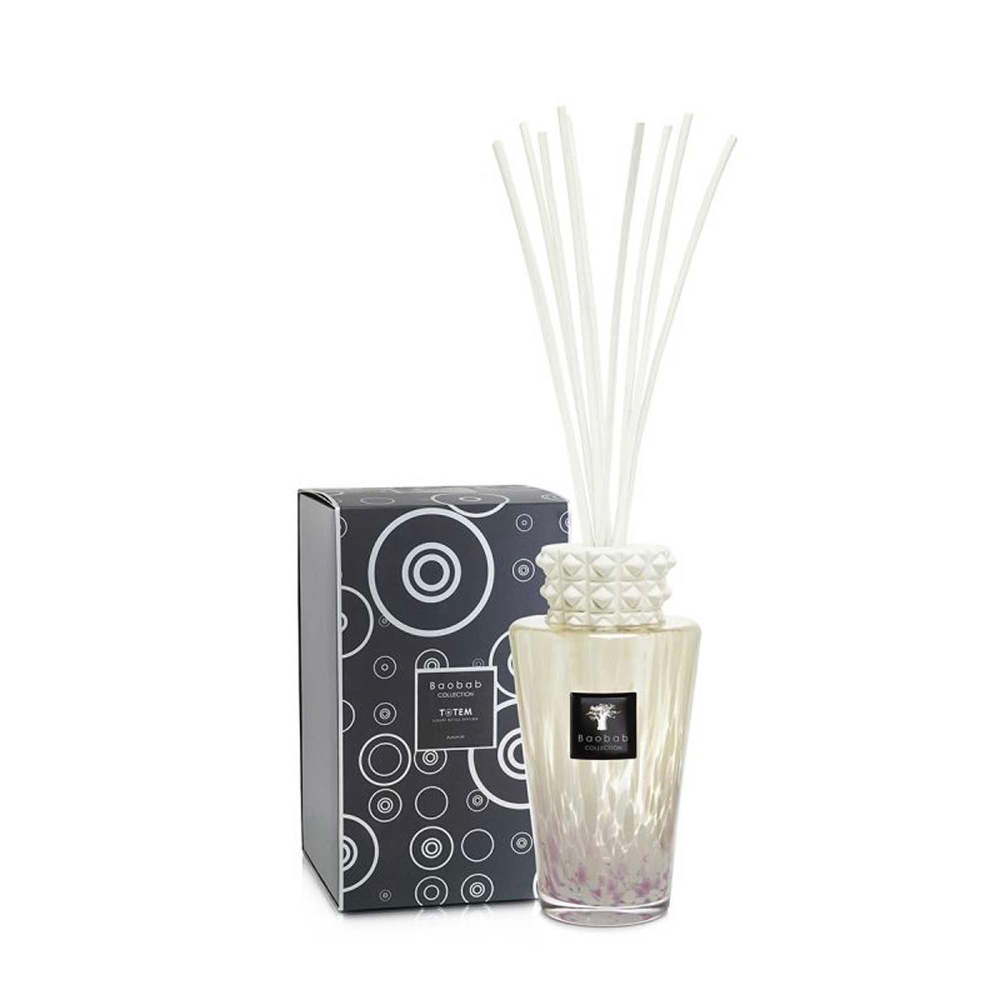White Pearls Totem Diffusers , Baobab Collection, Candles + Diffusers- Julia Moss Designs