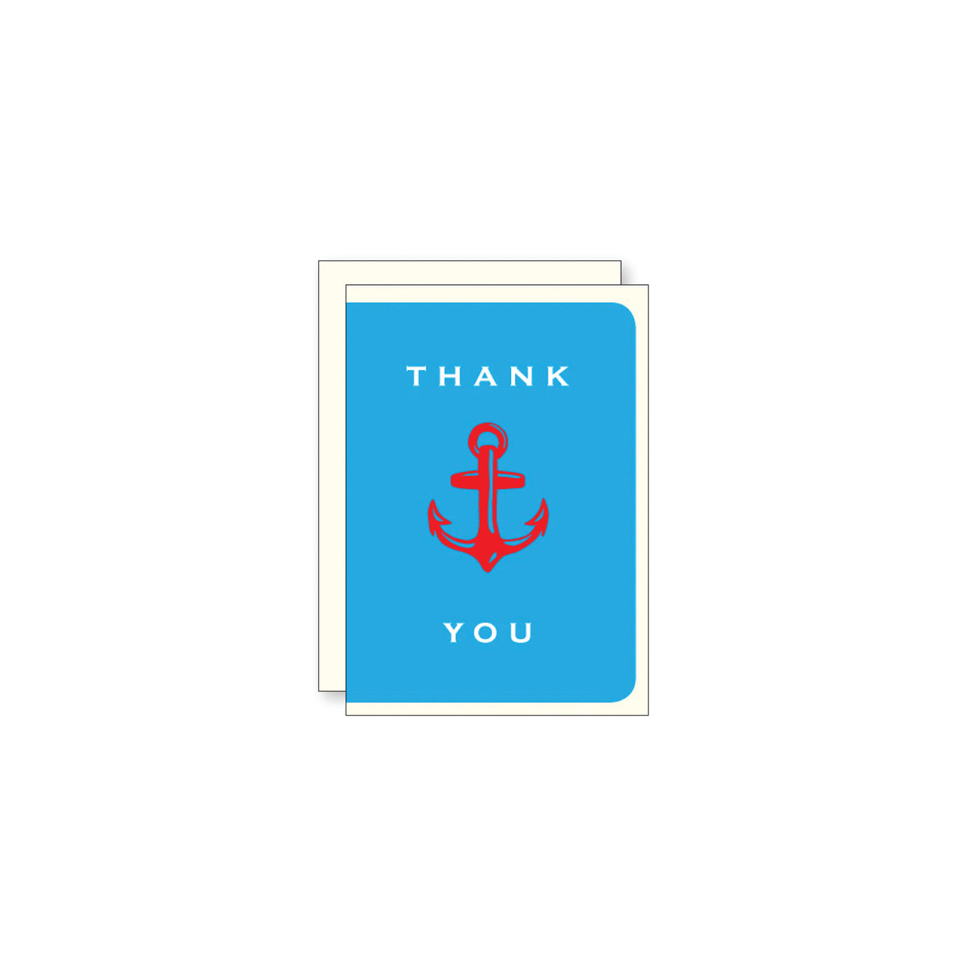 Thank You Anchor Mini Card , J. Falkner, Cards- Julia Moss Designs