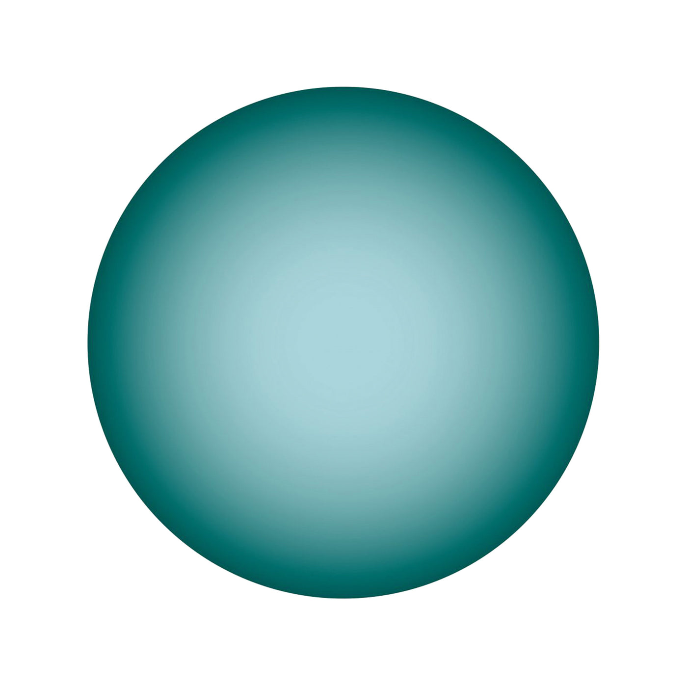 Thermal Green Lacquer Round Placemat from Tisch New York