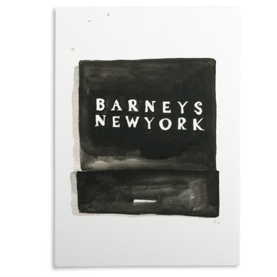 Barneys Ski Club Matchbook Print by Furbish Studio | Julia Moss Designs