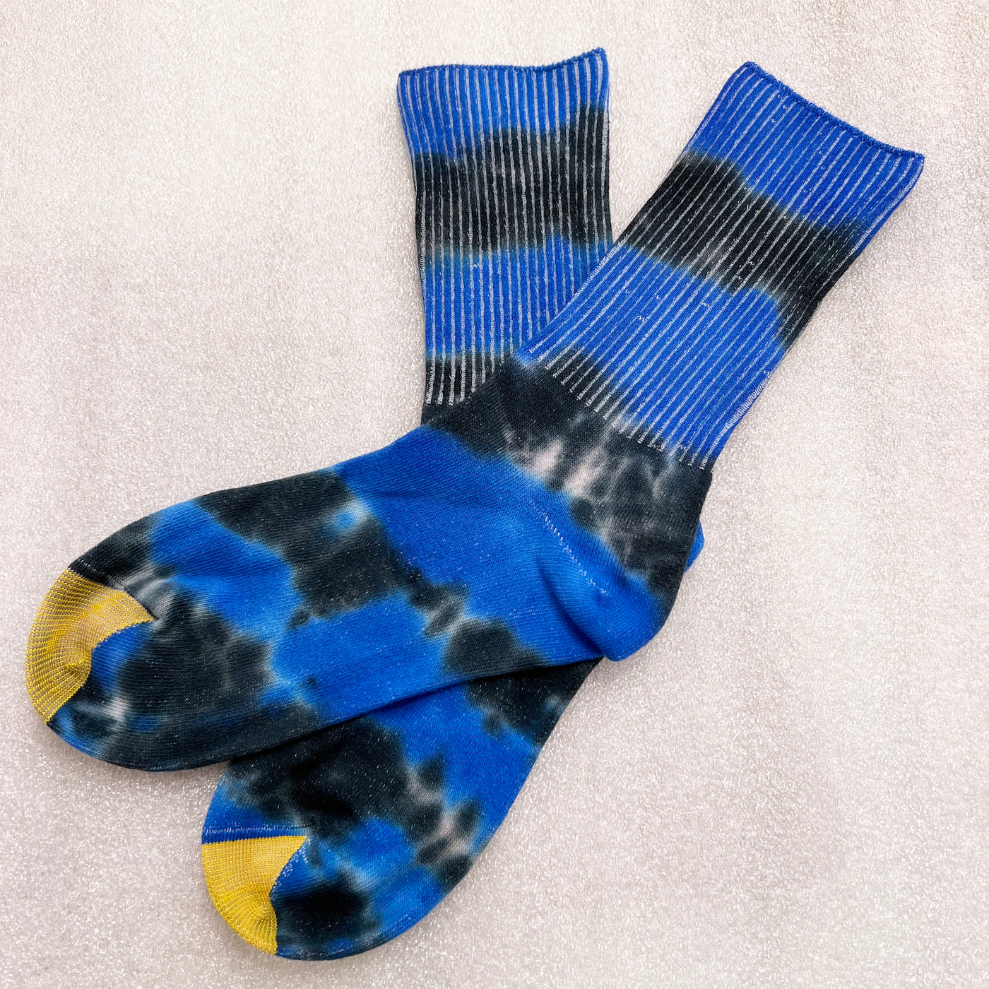Hand-Dyed Tie Dye Socks, Assorted