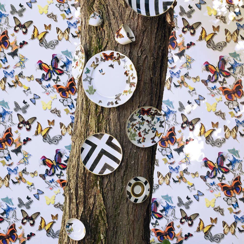 Christian Lacroix: Butterfly Parade Dessert Plate | Julia Moss Designs