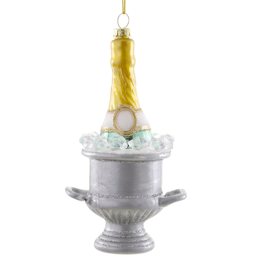 Champagne On Ice Ornament