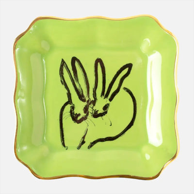 Bunny Portrait Plates