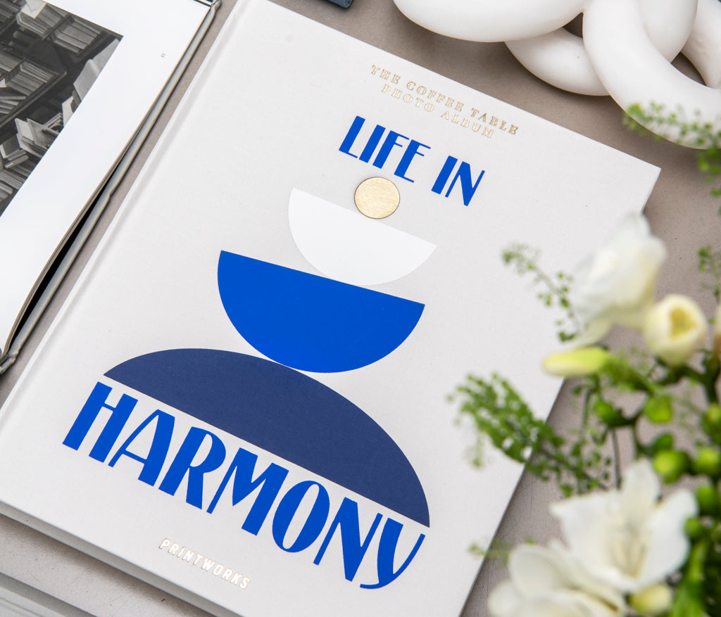 Life in Harmony Photo Album by Printworks | Julia Moss Designs