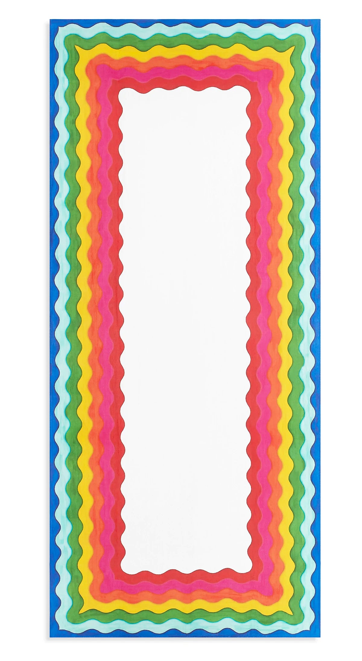 Summer Rainbow Linen Tablecloth