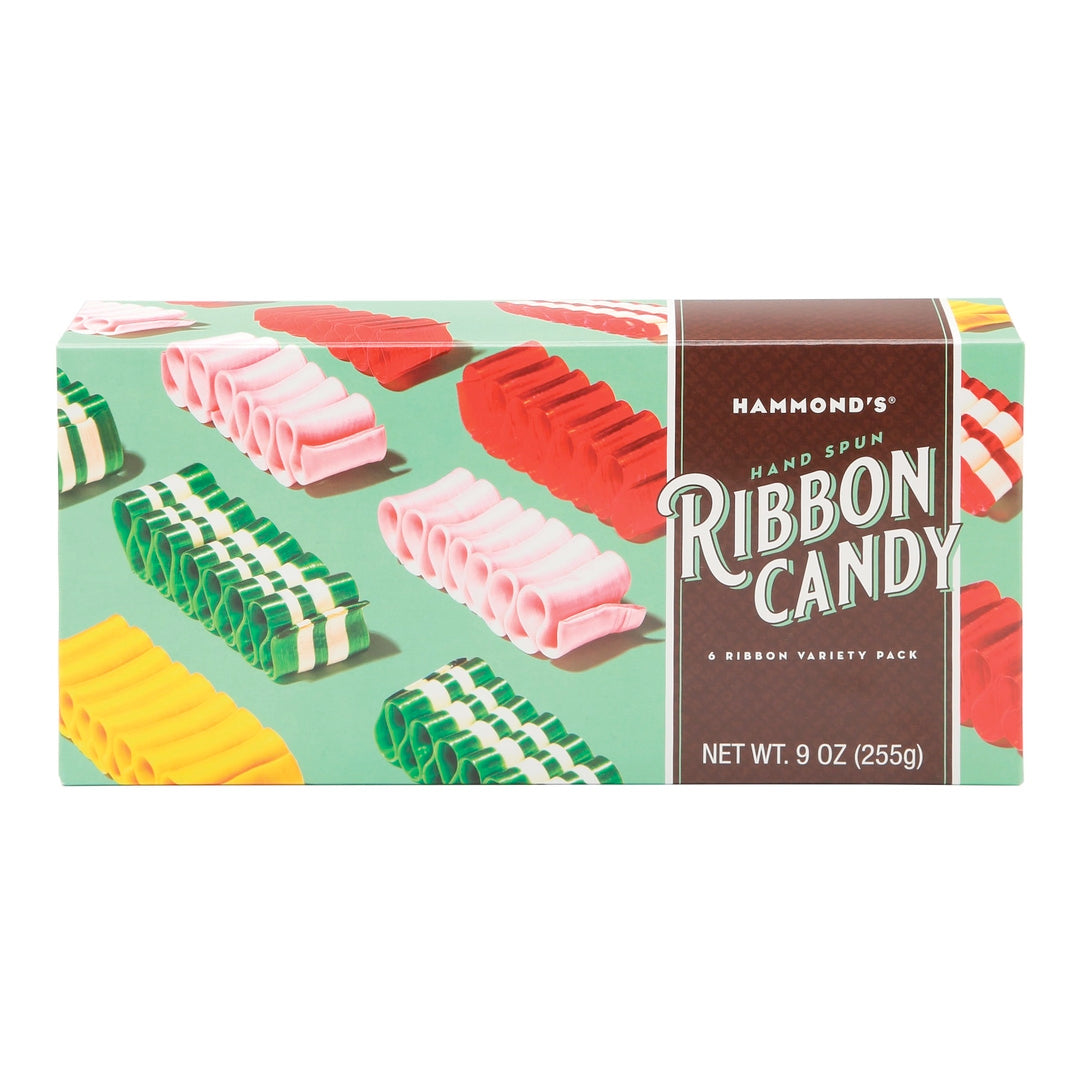 Ribbon Candy Christmas Gift Box