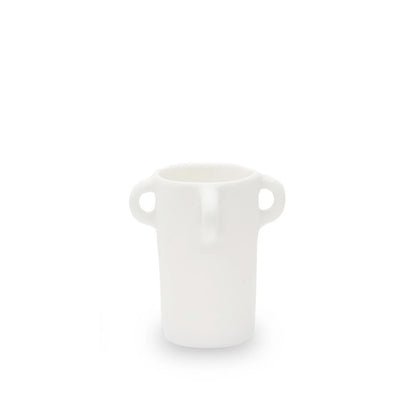White Loopy Resin Vase
