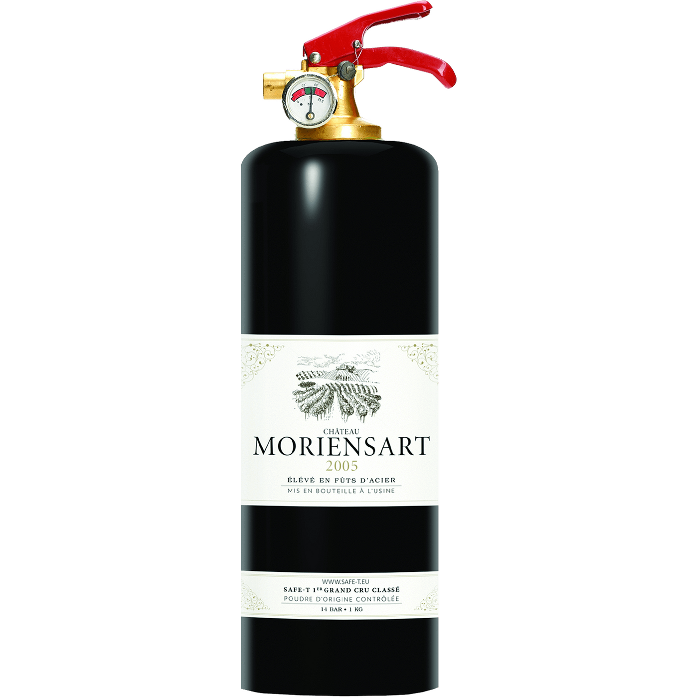 Wine Designer Fire Extinguisher , Safe-T, Fire Extinguishers- Julia Moss Designs