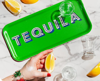 Rectangle Tequila Word Tray by Jamida of Sweden